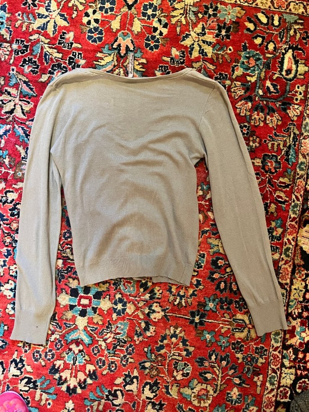 Handmade Square Neck Cardigan - Picture 4 of 4